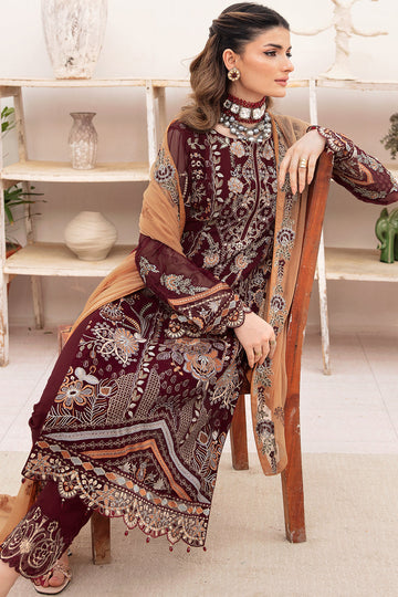 Ramsha A-712 Chevron Chiffon Collection Vol-7 Online Shopping